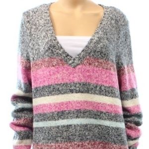Tommy Hilfiger Lilian Cozy Stripe Sweater Top XL